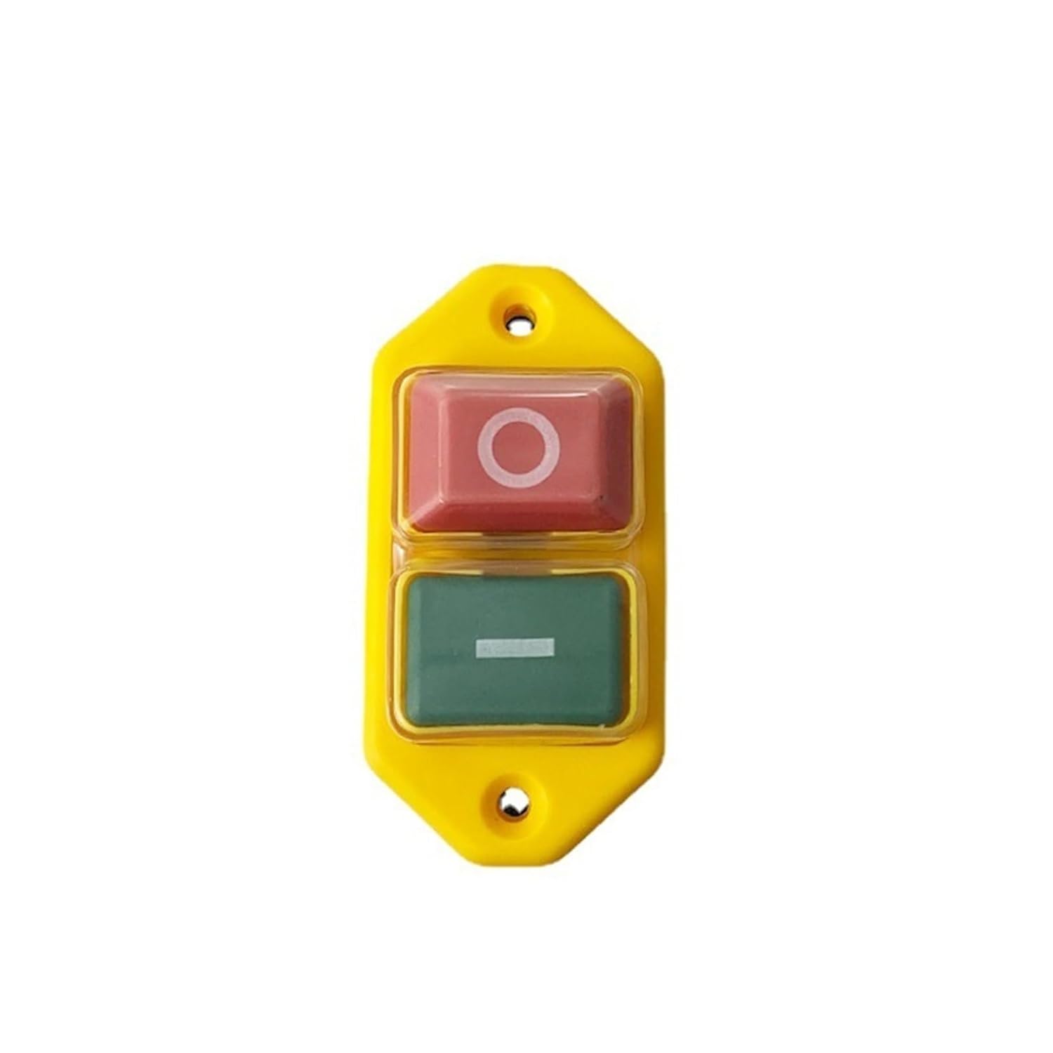 YCZ3-A Electromagnetic Switch 4/5 Pins 110/220V On Off Momentary Reset Push Button Red Green Can Replace KJD17(4 Pins,110V)