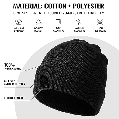 Image of Beanie - Beanies Hats for Guys, Beanie for Men Women