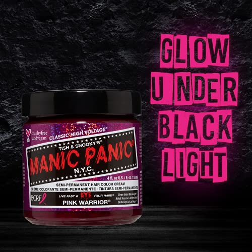 Manic Panic Guerriero Rosa, Senza Crudeltà, Vegano e vibrante 118ml