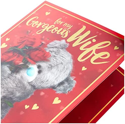Me to You Wife Birthday 3D Holographic Birthday Card