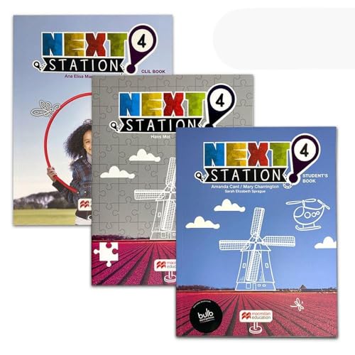 Next station 4: NEXT STATION STUDENT’S BOOK WITH WORKBOOK W/BULB & CLIL-4