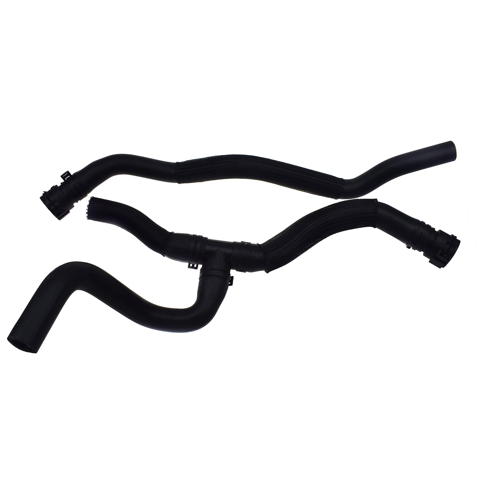 Ensemble de 2 tuyaux d'entrée et de sortie d'eau à trois voies pour radiateur, pour Chevrolet Cruze 2010, 2015, 95390887, 95390883, 9075007, 9075008
