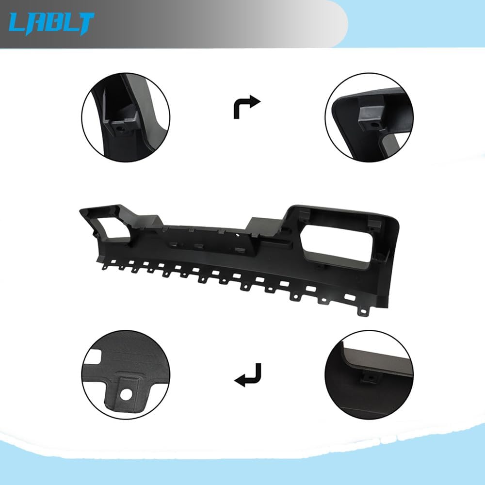 LABLT Front Bumper Skid Plate Replacement for Sierra 1500 2014 2015 22902312 GM1053100