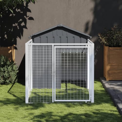 Hoodmeel Box per Cani da Esterno, Gabbia per Cani, Recinto
