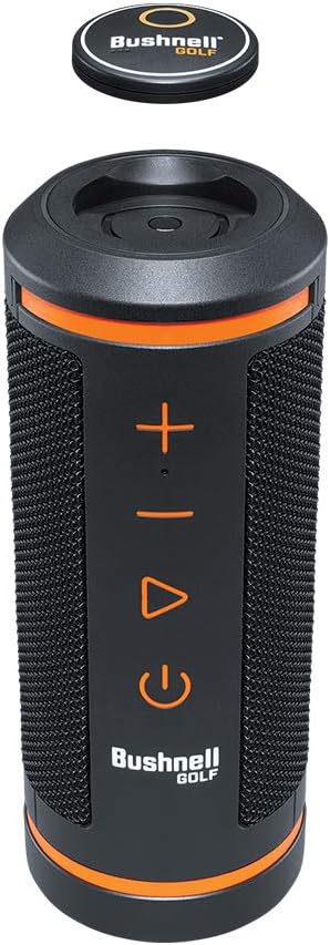 Crаzу Dеаlѕ Bushnell Wingman GPS Golf Speaker Bundle with PlayBetter Protective Neoprene Pouch | Music & Audible Distances Bluetooth Speaker for Golf Cart | Score Tracking, 3D Flyovers & 36,000+ Courses | 361910