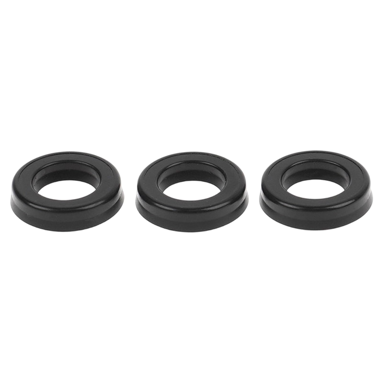 3Pcs Black Rubber Gasket Seal Adapter High Pressure Washer Pumping 12X20X5mm 12X20X5.3mm Easy Installation Accessories Washing Machine Sealing Seal
