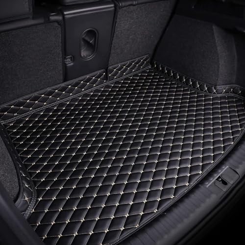 AEQTUDCB Protector Maletero Coche, para BYD Atto 3 Atto 3 EV/Yuan Plus 2022-2023 2024(Upper Layer) Cobertura Impermeable Anti-Slip Cuero Protector Maletero Coche Interiore Accesorios,A