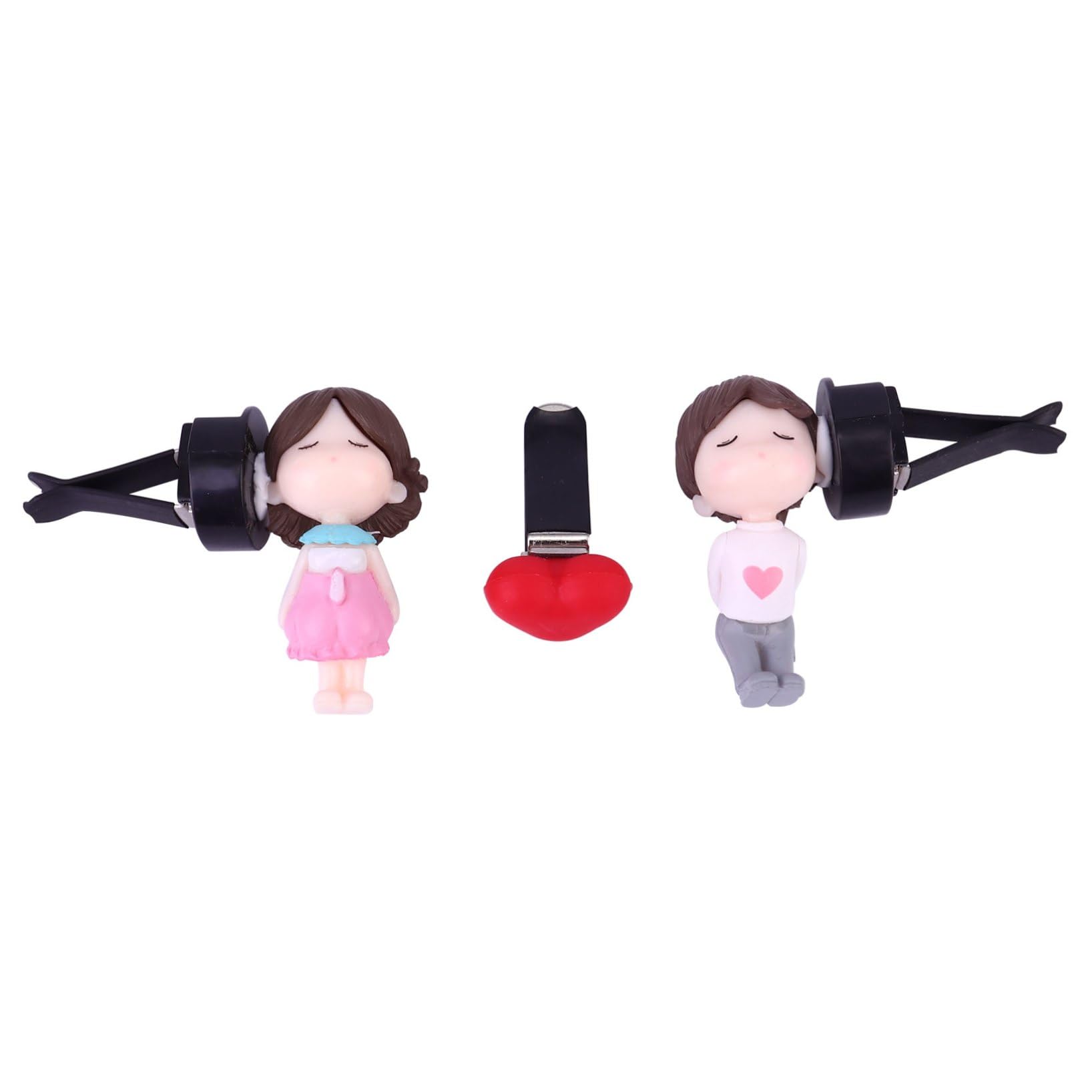 ULTECHNOVO 3sets Clip Profumo Auto Forma Di Diffusore Creativo Per Auto Decorazione Carina e Funzionale Per Ventilazione Odore Fresco e Atmosfera Incantevole