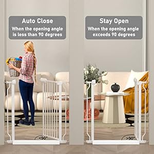 Fairy Baby Extra Wide Baby Gates 67-71.5 Inch, Auto Close Child Safety Gates for Stairway Banister Doorways Hallway,Indoor Safety Child Gates for Kids or Pets Fairy Baby Extra Wide Baby Gates 67 715 Inch Auto Close Child Safety Gates for Stairway Banister Doorways HallwayIndoor Safety Child Gates for Kids or Pets