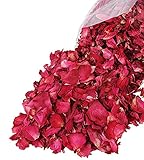 ❀Inhalt: ca. 50 g getrocknete Rosenblätter pro Beutel, 2 Beutel, 100 g. Farbe: natürliches Rosa.