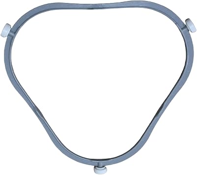 W11252182 8206227 Microwave Turntable Ring, Rotating Ring Roller 8206227, Middle Glass Plate Tray Support Holder, Replacement Inner Ring for Microwave Oven Glass Turntable Plate