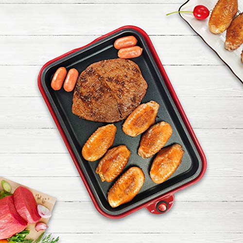 Health and Home Multifunction Nonstick Baking Maker with 3 Interchangeable Baking Plates for Fried Eggs, Fried Steak, Takoyaki, Cake Pops, Grill Maker