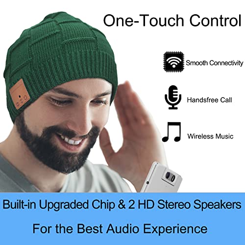 Bluetooth Beanie Headphones Hat Unique Tech Gifts Stocking Stuffer