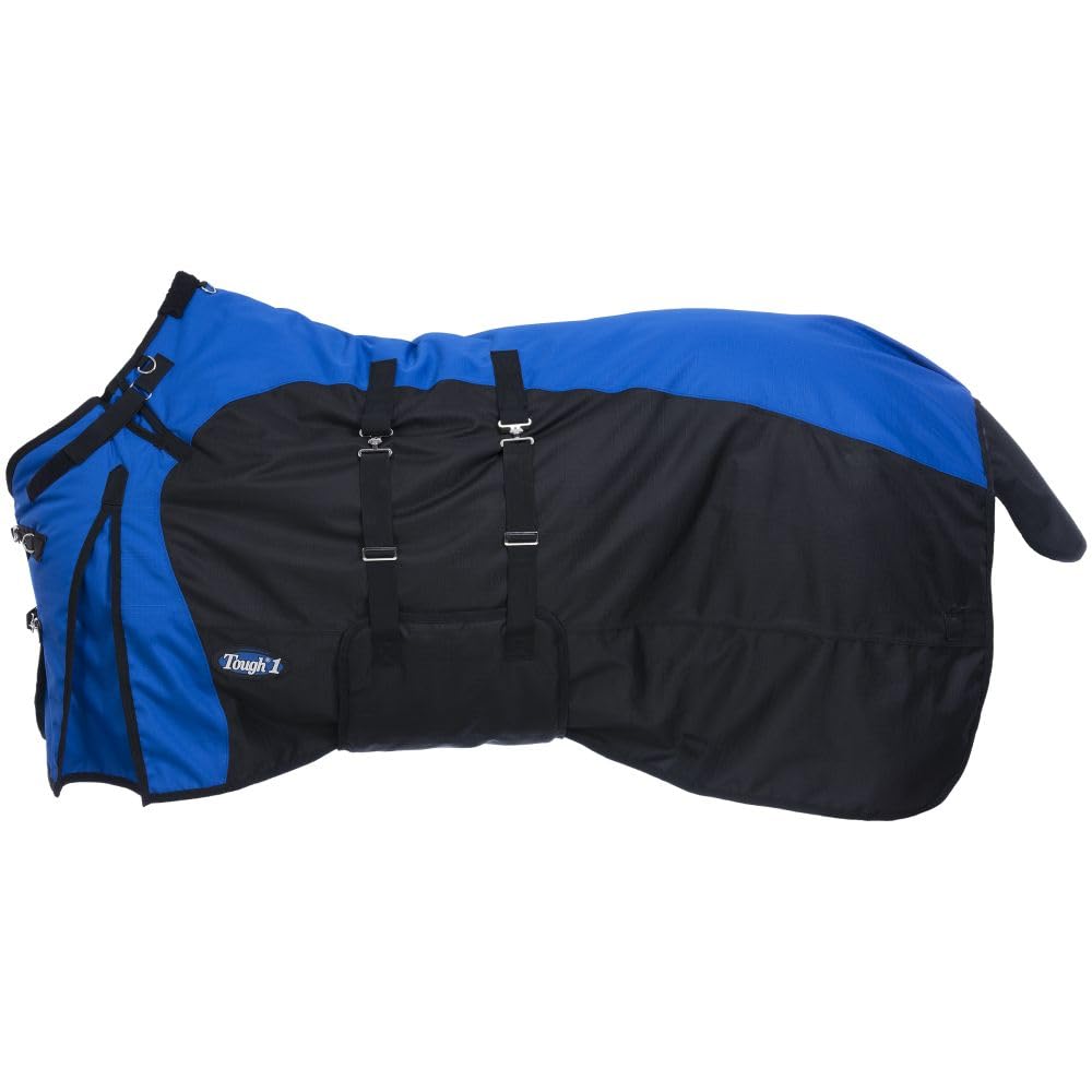 TOUGH1 1200D Turnout Blanket with Belly WRAP and SNUGGIT