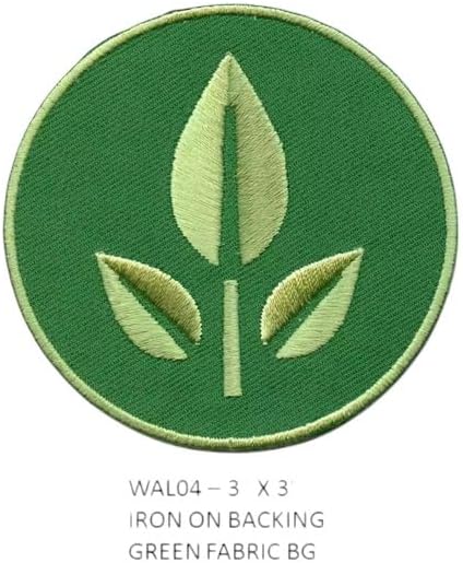 Wall E Cartoon Movie Patch - Green Plant Wal04