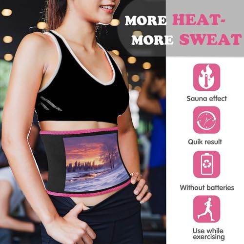 Faja Lumbar Ajustable para Entrenamiento Winter Landscape miniatura 3