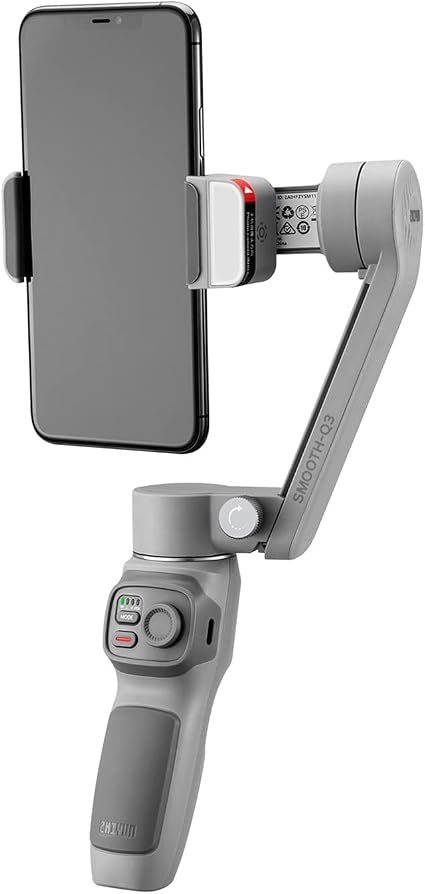 ZHIYUN スマホ用ジンバル SMOOTH Q3 3軸スタビライザー グレー