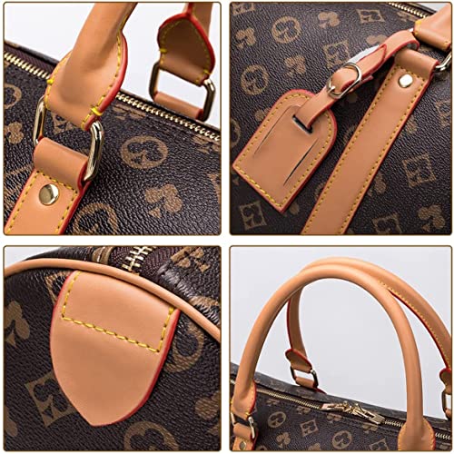 Bolsa de viagem masculina de couro durante a noite, bagagem de mão, bolsa de viagem grande, para aca