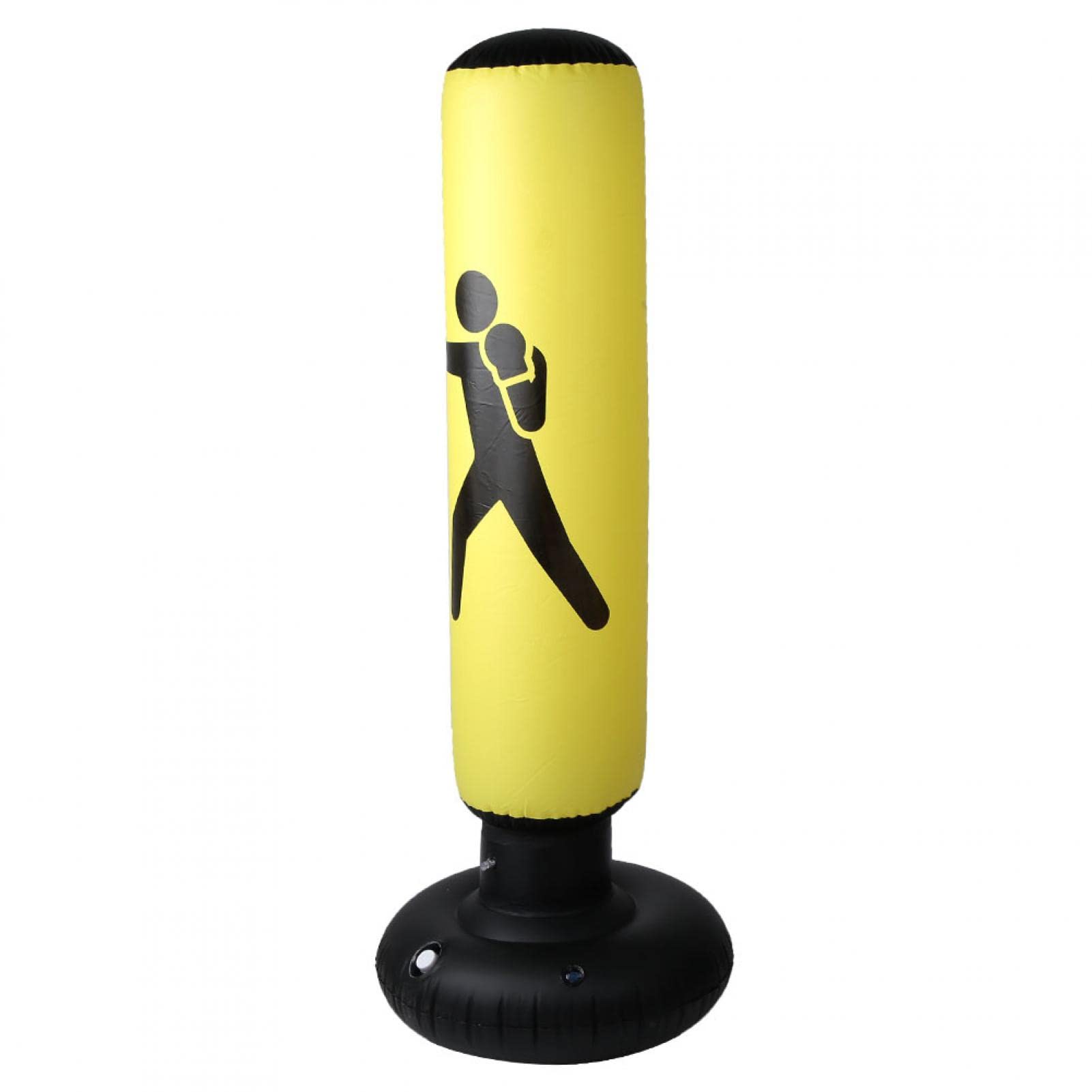 Borsa da boxe gonfiabile, borsa da boxe ninja in piedi libera, borsa di sabbia gonfiabile colpo di forma fisica del PVC 160cm, borsa da battito gonfiabile culturer colonna per bambini