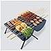 Przenośny Grill Na Węgiel Drzewny, Składany Grill Stołowy, Mały, Mini, Lekki Grill Stołowy, Idealny Na Kemping, Tailgating, Gotowanie Na Świeżym Powietrzu, Kampery, Łodzie, Podróże