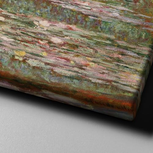 Toile Claude Monet Pont de nénuphars évocation poétique format medium
