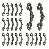 Photo Gallery jiozermi 24 maniglie per cassetti da 4,3 cm, maniglie antiche per armadietti, maniglie decorative per cassettiera, portagioie, bronzo Photo Gallery jiozermi 24 maniglie per cassetti da 4,3 cm, maniglie antiche per armadietti, maniglie decorative per cassettiera, portagioie, bronzo