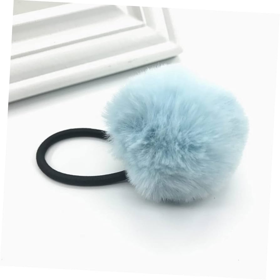 Handmade ポンポンヘアゴム kids jellyfish ミント