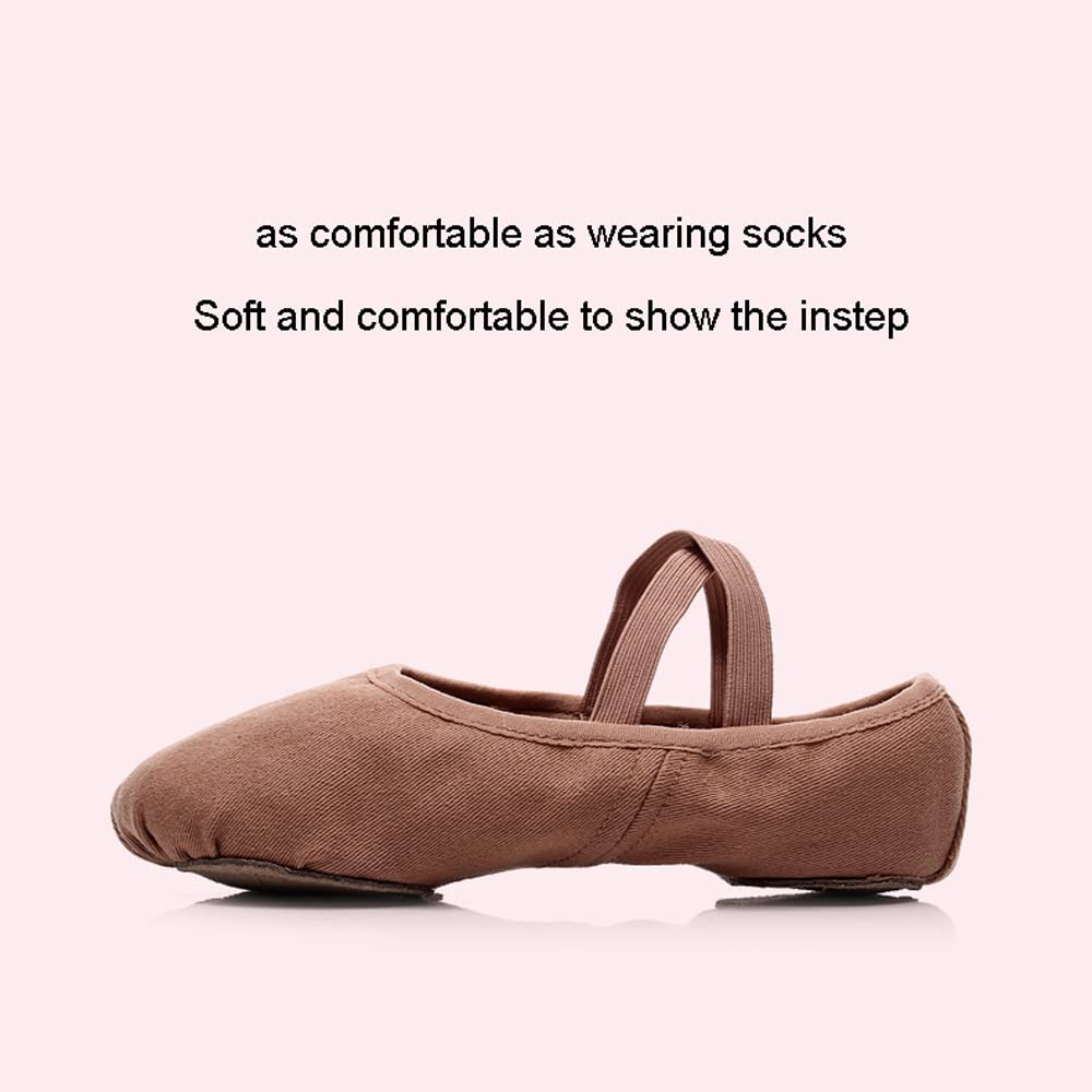 Chaussons De Gymnastique Pour Fille - Souples, Antidérapants - Pour Danse, Yoga, Gym - Tailles 25 à 39 - Couleurs Variées
