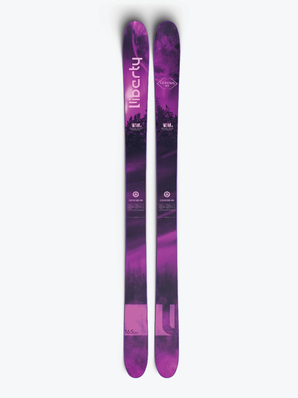 Amazon | Liberty Skis Genesis 90-2024 レディース アルペンスキー