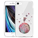 Carcasa iPhone 7 iPhone 8 da Generación Ultra Delgado TPU Silicona Transparente Protectora Funda, imprime de forma vívida y linda. Tenemos muchos patrones para que elijas.