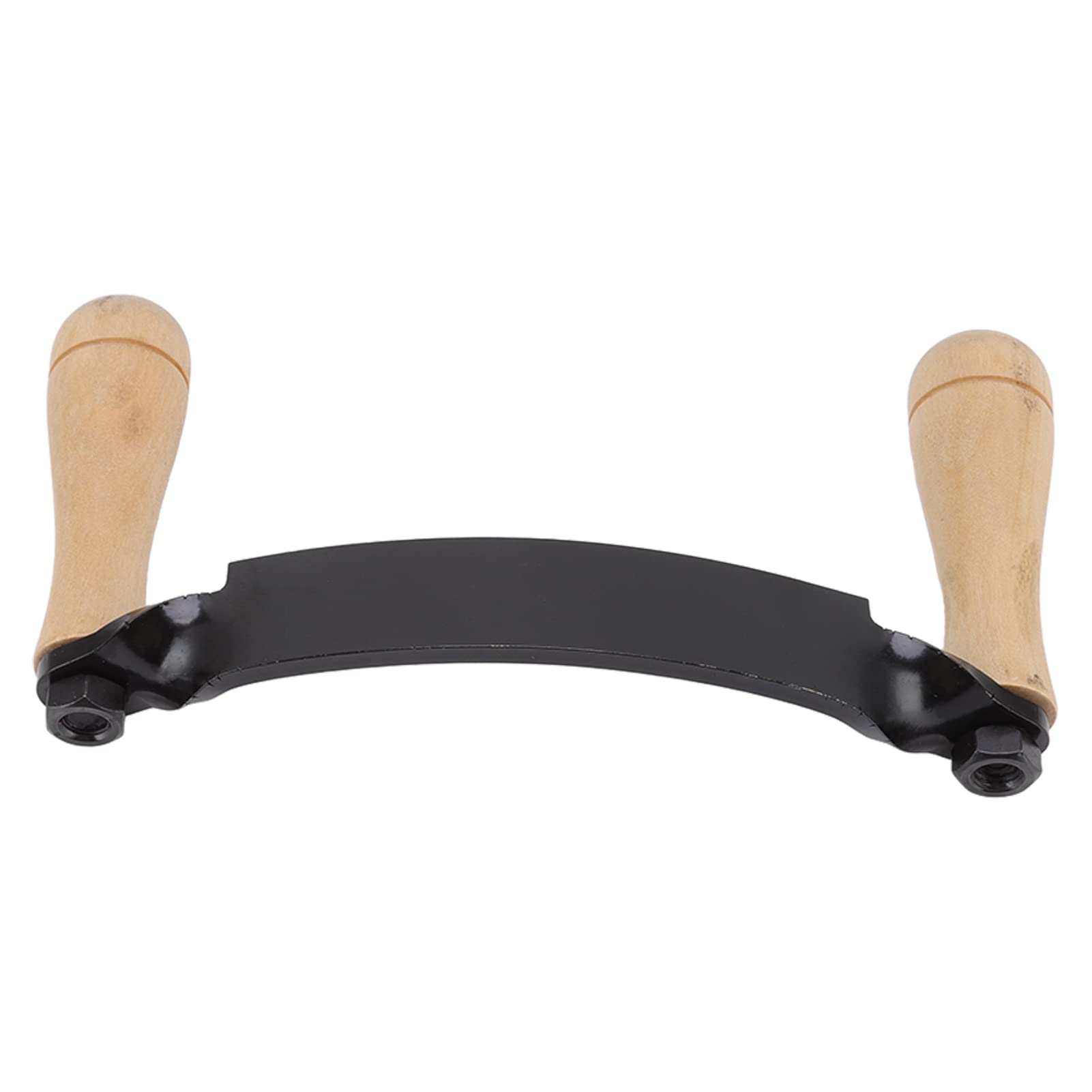 Ziehmesser Zugmesser gebogenes Reifmesser geschmiedet gehärtet Hohlschliff ergonomische Holzgriffe 10 Zoll