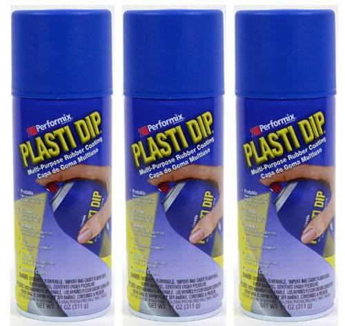 Plasti Dip Flat/Matte Flex Blue Multi-Purpose Rubber Coating 11 oz oz.