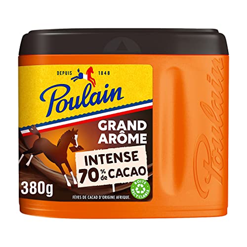 Poulain Grand Arôme Intense 70% Cacao - Boîte 380 g