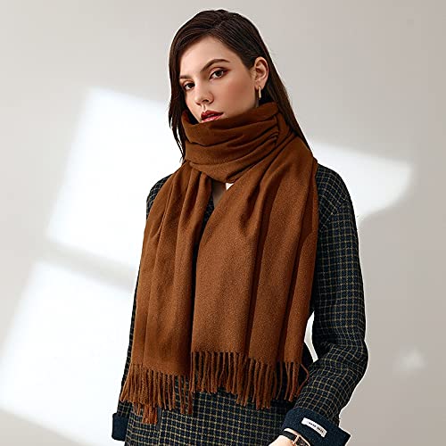 Sciarpa Sciarpa Donna Sciarpe Inverno Imitazione Cachemire Sentire Pashmina Scialle Involucri Morbidi Coperta Calda Sciarpe For Le Donne Regalo Sciarpa Invernale