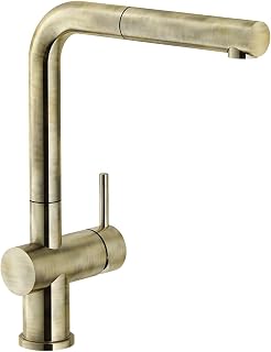 Franke; Grifo de la cocina Active Plus SM pull-out (115.0524.927); Color: Oro viejo