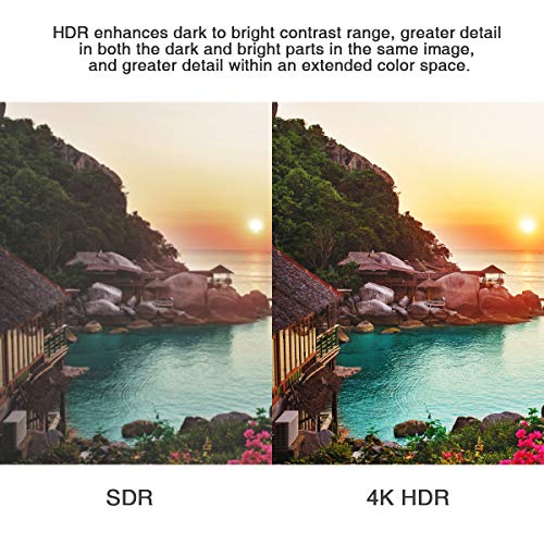 Fiber Hdmi Cable 50Ft, Bifale Fiber Optic Hdmi 2.0B Cable Supports 4K60Hz, 18Gbps, Hdr10, Arc, 4:4:4, Hdcp2.2 Optical Hdmi Cable Compatible With Apple Tv, Nintendo, Roku Tv, Xbox 360 One #TOP2