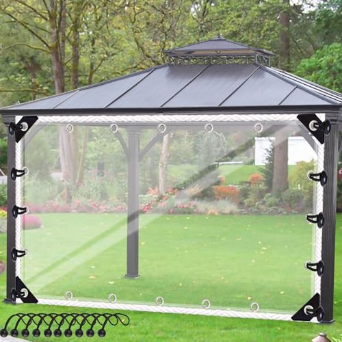 Lona de camping transparente y resistente para cubrir carpas contra el polvo y viento 2