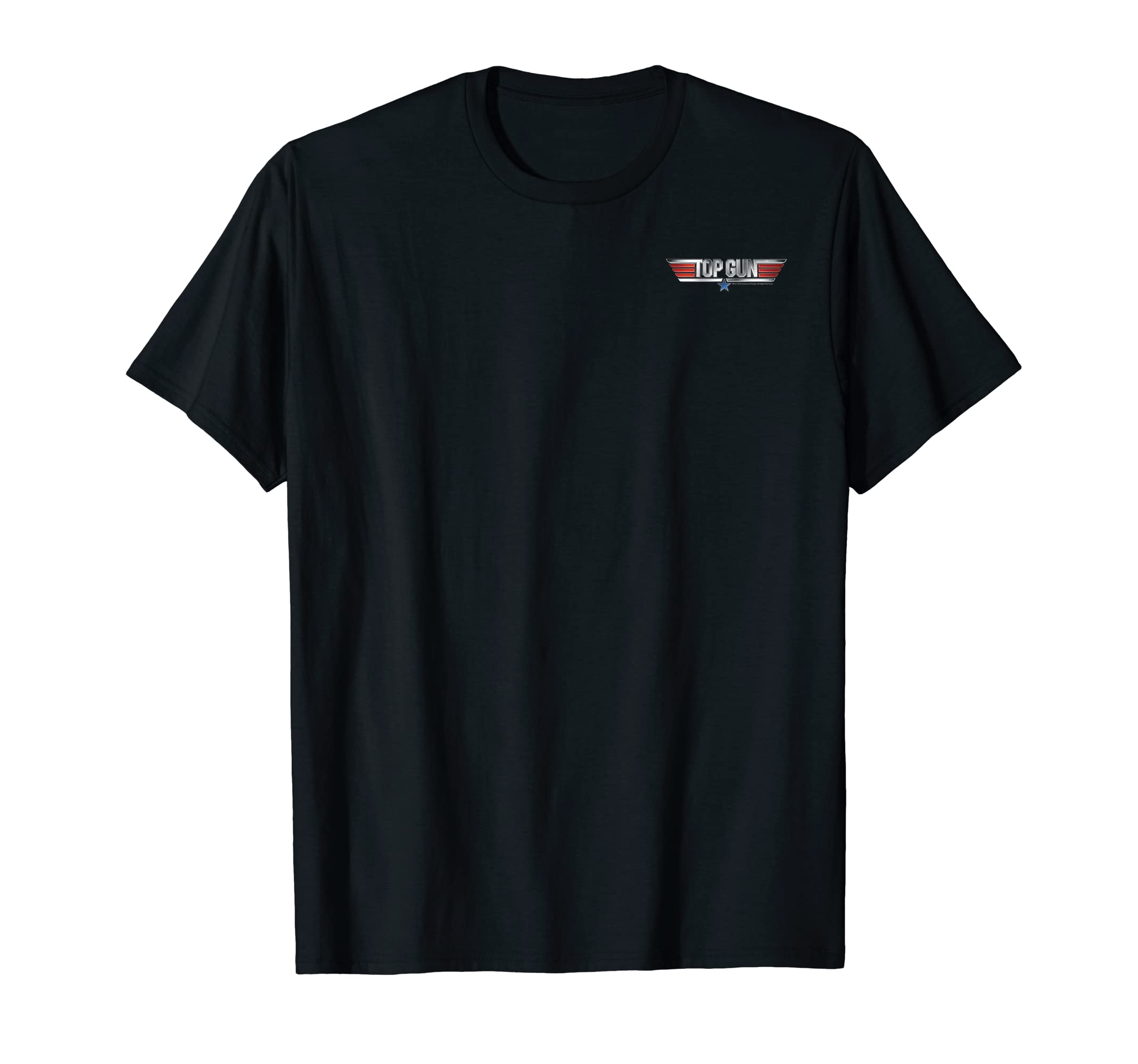 Top GunPete Mitchell Maverick Front Back T-Shirt