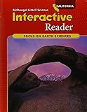McDougal Littell Science California: Focus on Earth Science InterActive Reader (Student) Grade 6 Earth Science