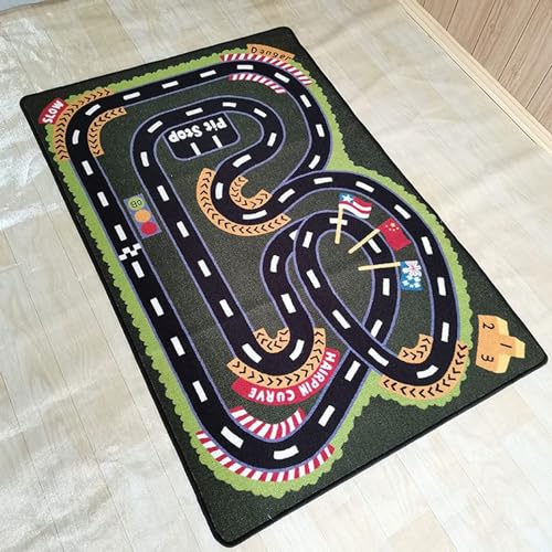 カーペット ラグ 道路 キッズ 100*150cm プレイマット ロードマップ 子供部屋 保温 滑り止め 絨毯 保育園 子供 カラー 防音マット インテリア 寝室 丸洗い 防音 遊びマット ラグマット 長方形 吸水 赤ちゃん ふわふわ 入学祝い 丈夫 道路