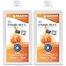 Produktbild Maxxi Clean | 2X 750 ml Bioethanol für Tischkamine | Made in Germany | geruchsneutral und rußfrei bei Indoor,- und Outdoor Ethanol-Kaminen | geeignet für Raum,- und Gartenfeuer mit Alkohol-Kamin