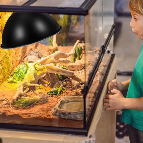 Pantalla de lámpara de hierro Uonlytech con casquillo de cerámica E27 duradero 8