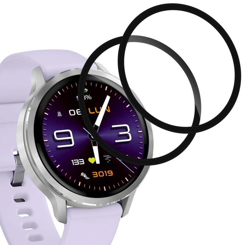 SkyKeep Soft PMMA (2 Stücke) für Schutzfolie Garmin Venu 4 41mm Panzerglasfolie, HD Displayschutzfolie, für Screen Protector Garmin Venu 4 41mm Displayschutz, Kratzfest, Ultra-klar, Anti-Bläschen
