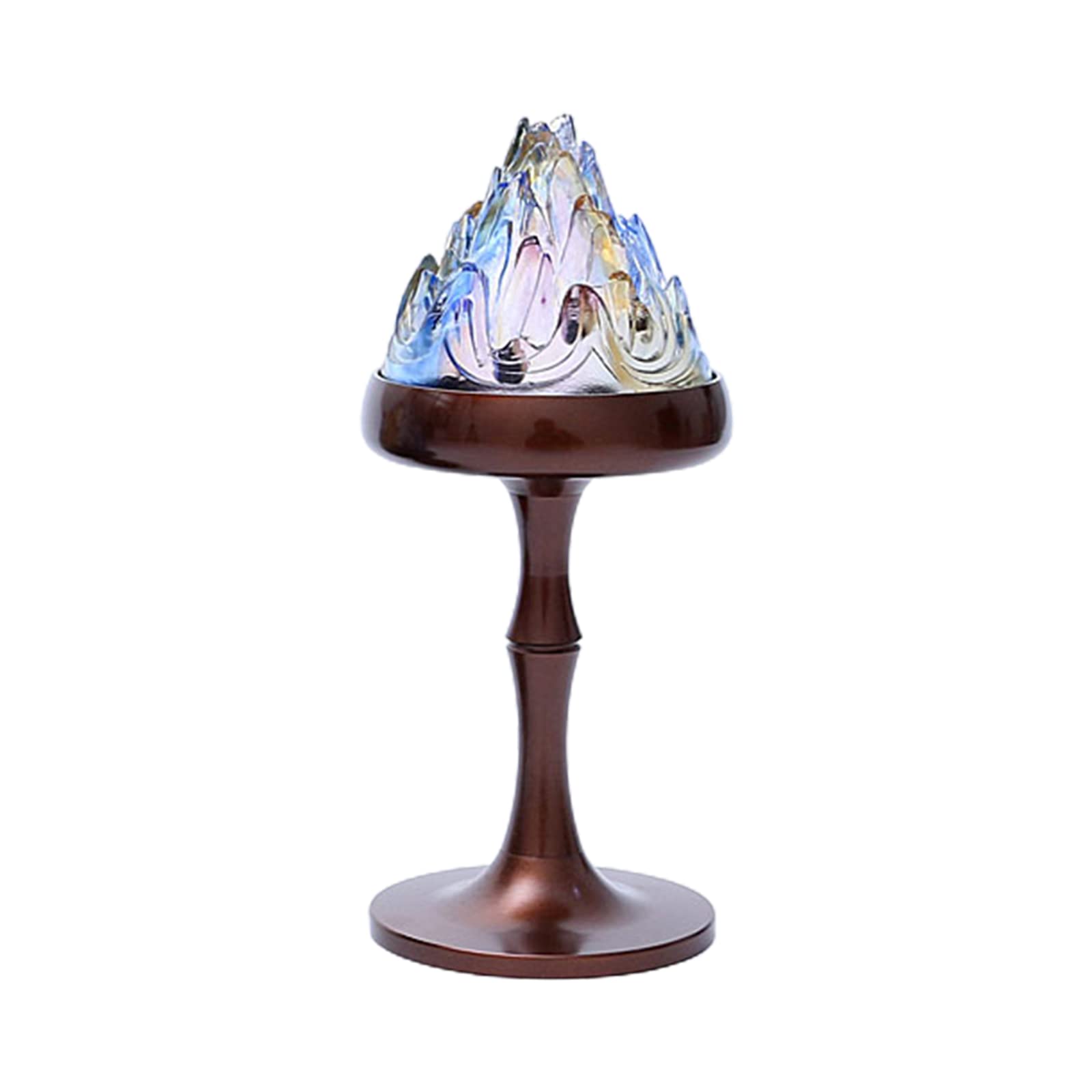 Nucelit Incenses Seal Holder Copper Bowl Incenses Holder for Tower Tray Burner Spiritual Gift Décor Burner
