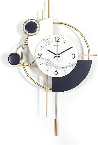 TOMYEUS Reloj de pared Reloj de pared Sala de estar Simple Moderno Decoración del Hogar Reloj de Pared Creativo Reloj de Pared Decoración (Talla