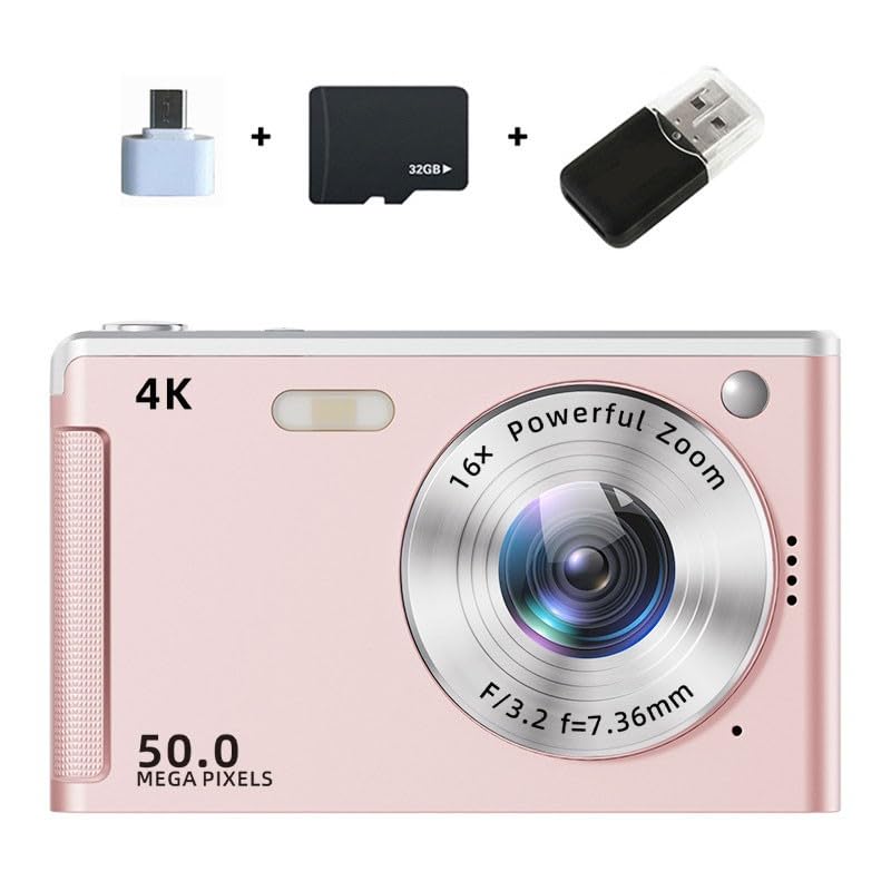 Appareil photo 4K compact pour réussir vos vlogs sans flou avec zoom 16x