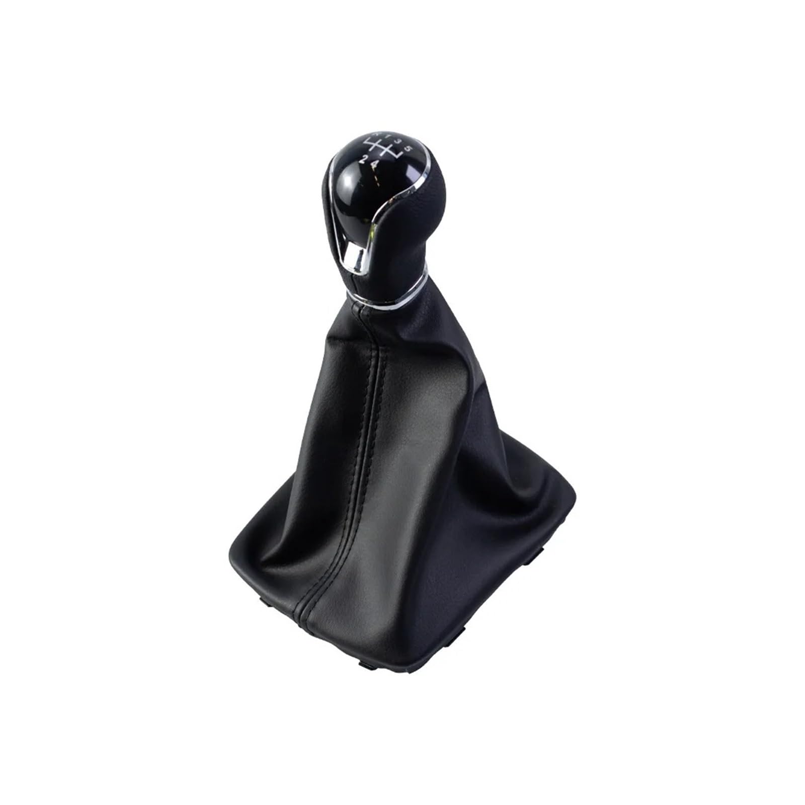 Mkgkacvcpt 6 Speed Black Line Manual Shifter Knob For Seat Leon Iii Mk3 2012-2020 Lhd With Shifter Level Stick Gaiter Boot Dust Cover 5/6 Speed Gear Shift Knob(6 Speed Black Line)