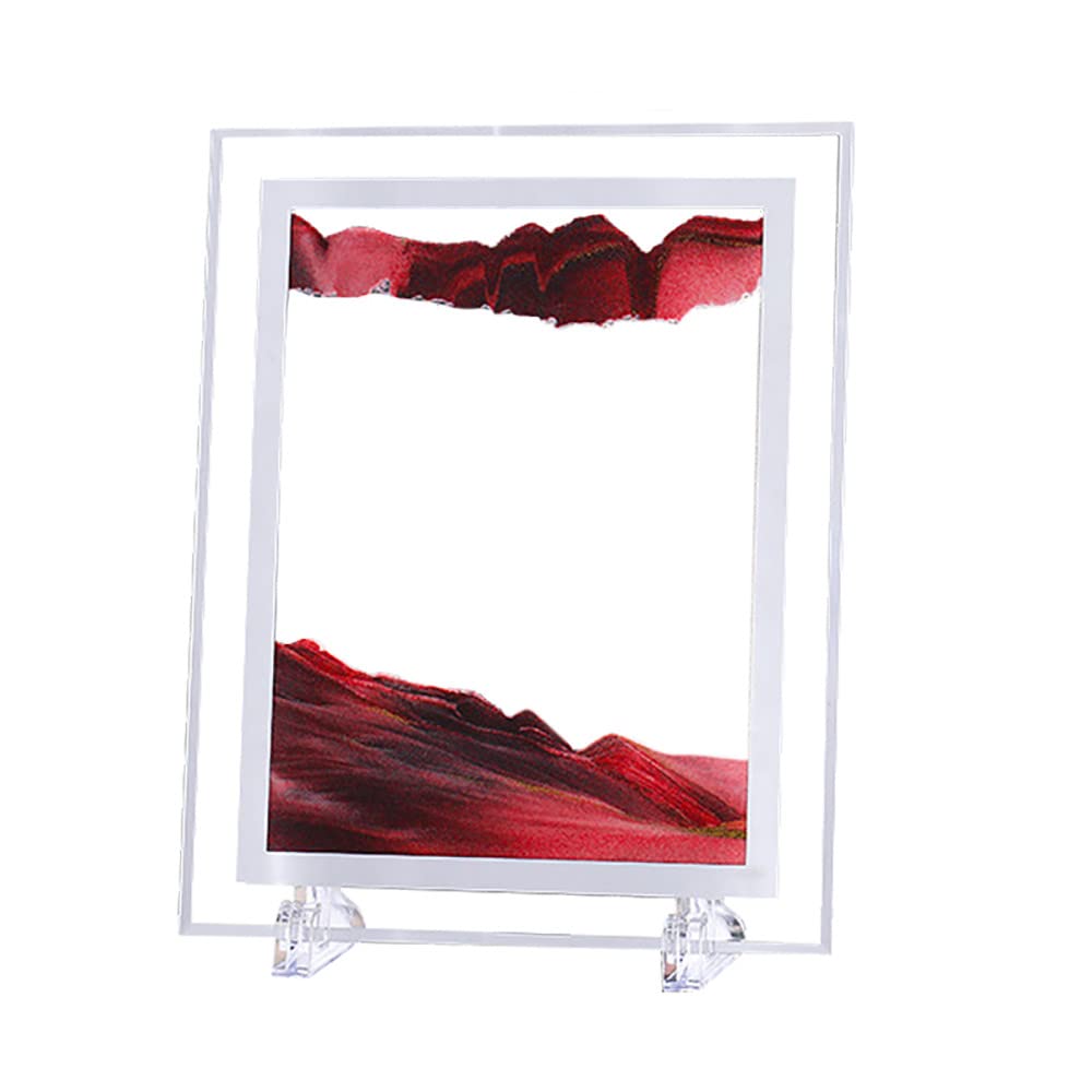 Tableau de sable mouvant en mouvement circulaire pour décoration intérieure 7-12 pouces