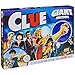 Spin Master Games, Clue Giant Edition, Family Game for Indoor & Outdoor Fun with Big Oversized Board, for Family and Kids, 2-4 Players, Ages 6 & Up
