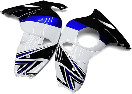 Miniatura 8 de FLPRO Kit de carenado de inyección blanco y azul para Suzuki GSXR1300 Hayabusa 2008 2009 2010 2011 2012 2013 14 15 2016 2017 18 2019 2020 GSXR 1300